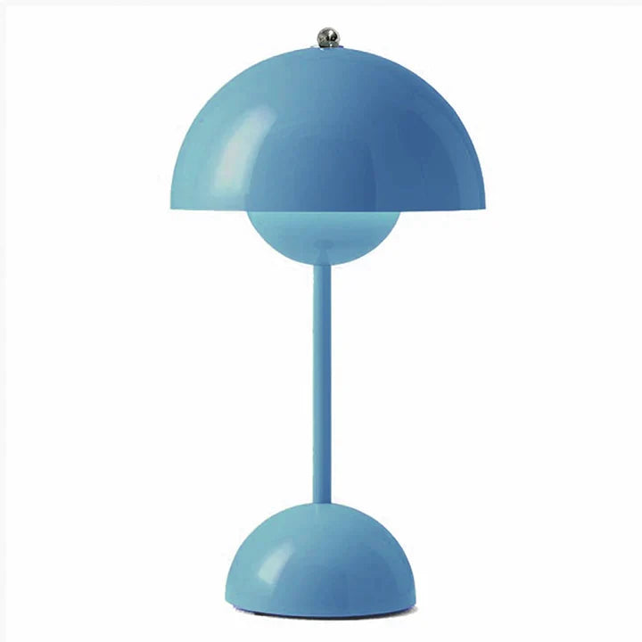 Moderne Tischlampe im Nordischen Stil mit Pilzform und 3 Helligkeitsstufen für Wohnzimmer und Nachttisch 15