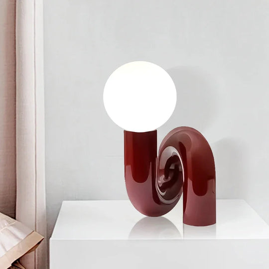 Moderne Tischleuchte Glaskugel Minimalistisch für Wohnzimmer und Schlafzimmer 2
