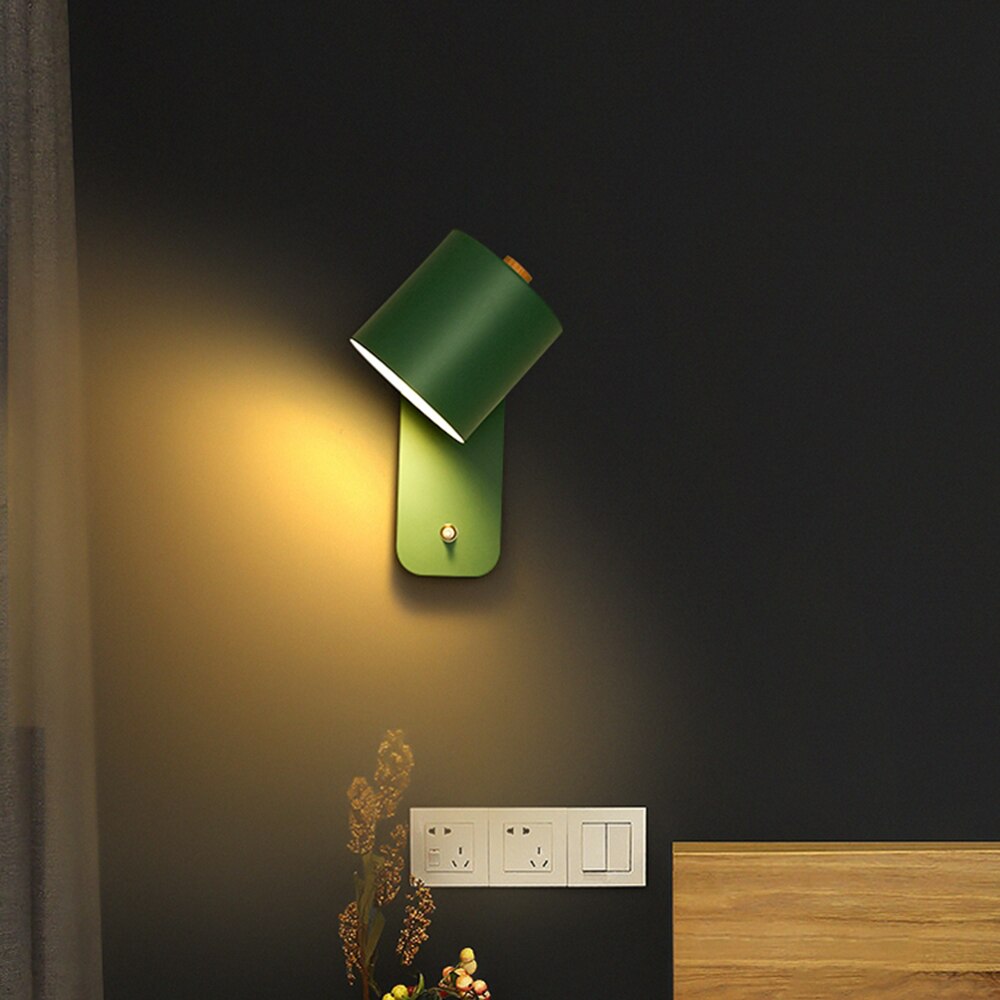 Moderne Wandleuchte Innen mit Schalter – LED Wandlampe für Wohnräume und Büros 8