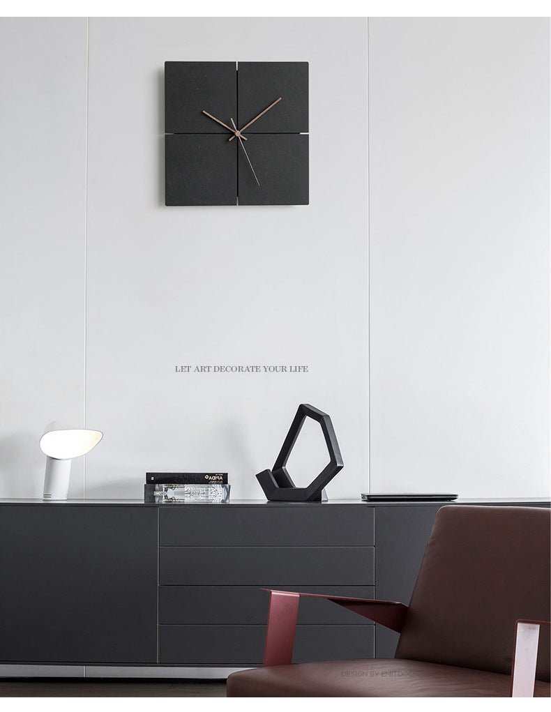 Moderne Wanduhr Geräuschloses Design für Wohnzimmer und Büro 3