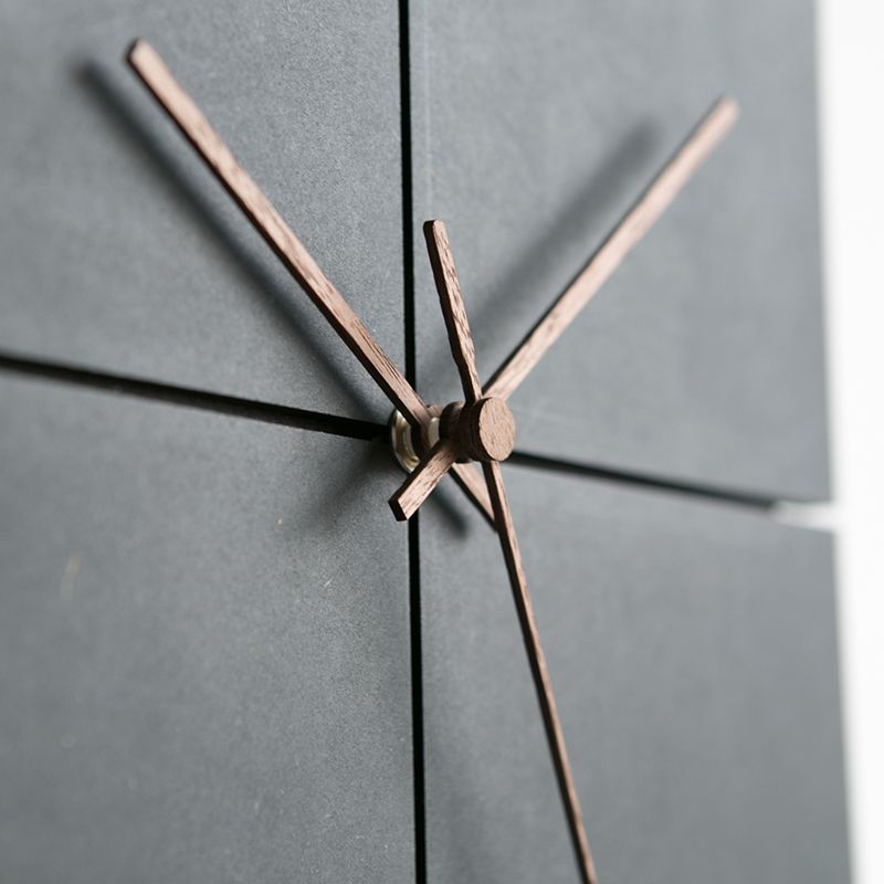 Moderne Wanduhr Minimalistisch für Zuhause und Büro, Rund oder Quadratisch, 28 cm 2