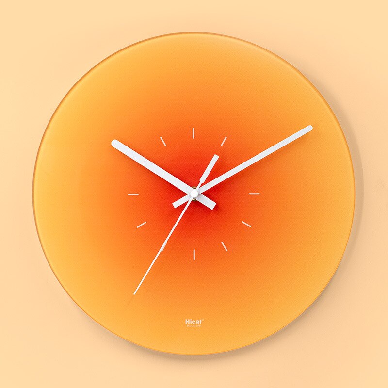Moderne Wanduhr Skandinavisches Design – Geräuschloser Hingucker für Ihr Zuhause 0