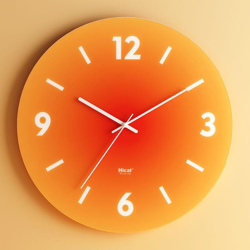 Moderne Wanduhr Skandinavisches Design – Geräuschloser Hingucker für Ihr Zuhause 3