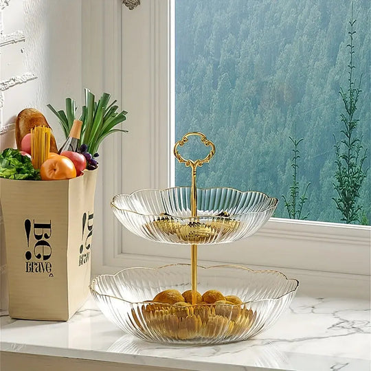 Moderner 3-stufiger Obst- und Gemüse-Organizer für die Küche 5
