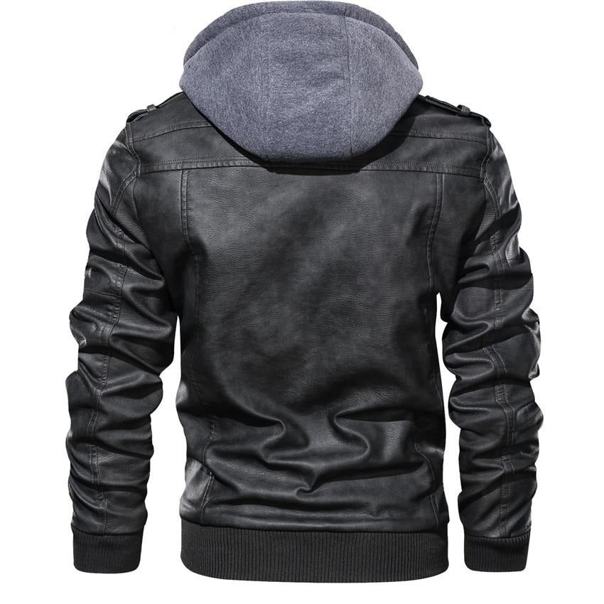Motorrad-Lederjacke Für Männer