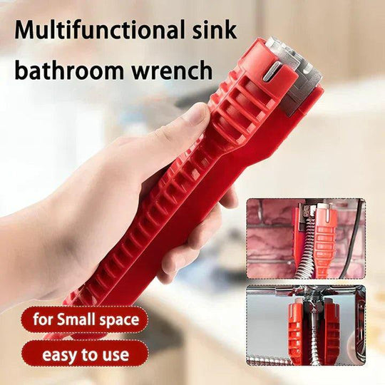 Multifunktionales Sanitär Werkzeug für Heimwerker - 8 in 1 Reparaturhilfe 1