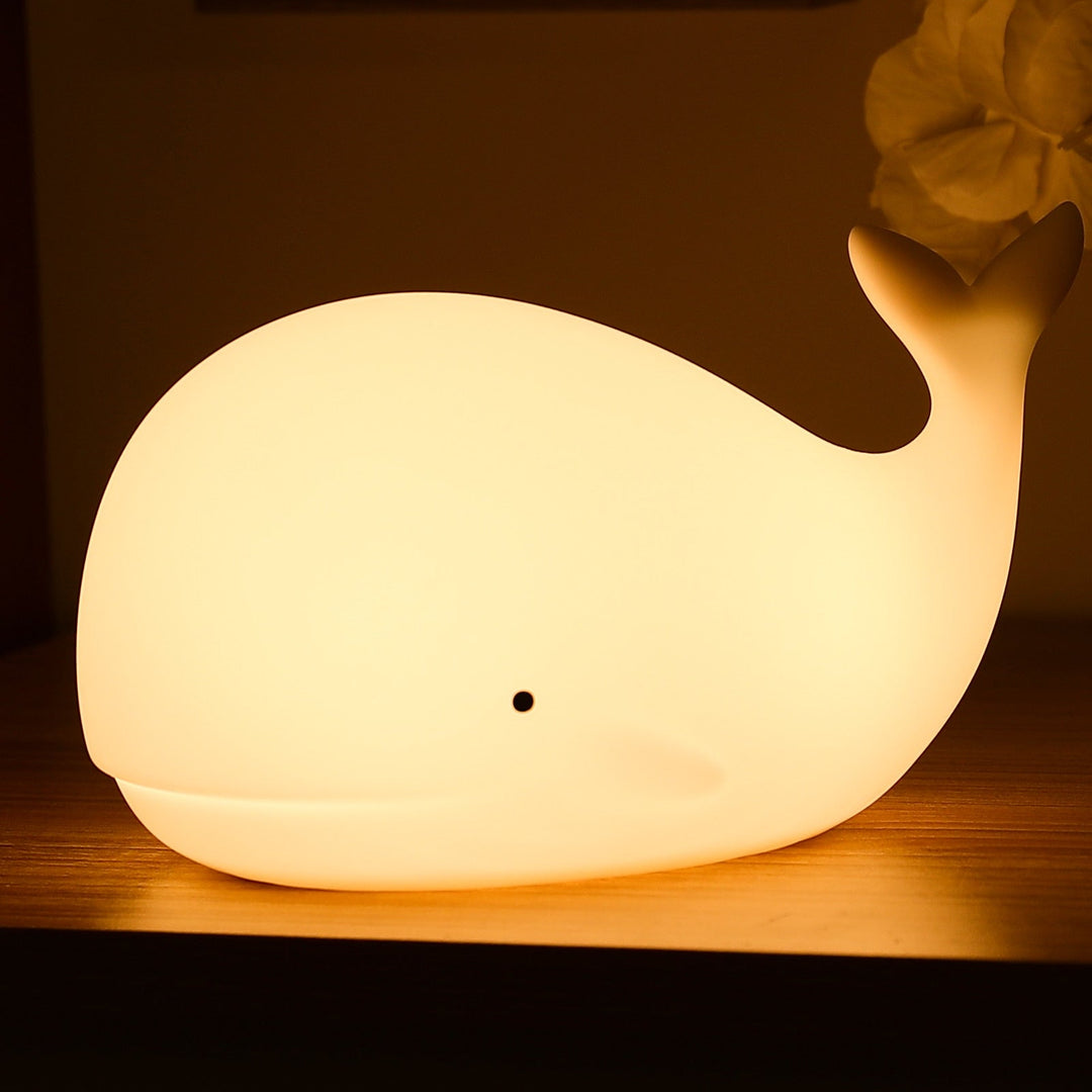 Nachtlicht Kinder Wal Design LED für Sanftes Licht im Kinderzimmer 5