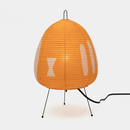 Nachttischlampe Japanisches Design mit Sanftem Licht für Wohnzimmer und Schlafzimmer 9