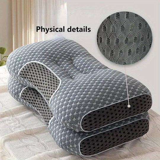 Nackenkissen für Rücken- und Bauchschläfer ergonomisch gestaltet 2