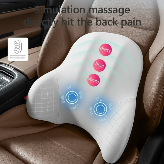 Nackenstützkissen mit Sanfter Vibration für Auto und Büro, Anpassungsfähiges Nackenkissen für Optimalen Komfort 2