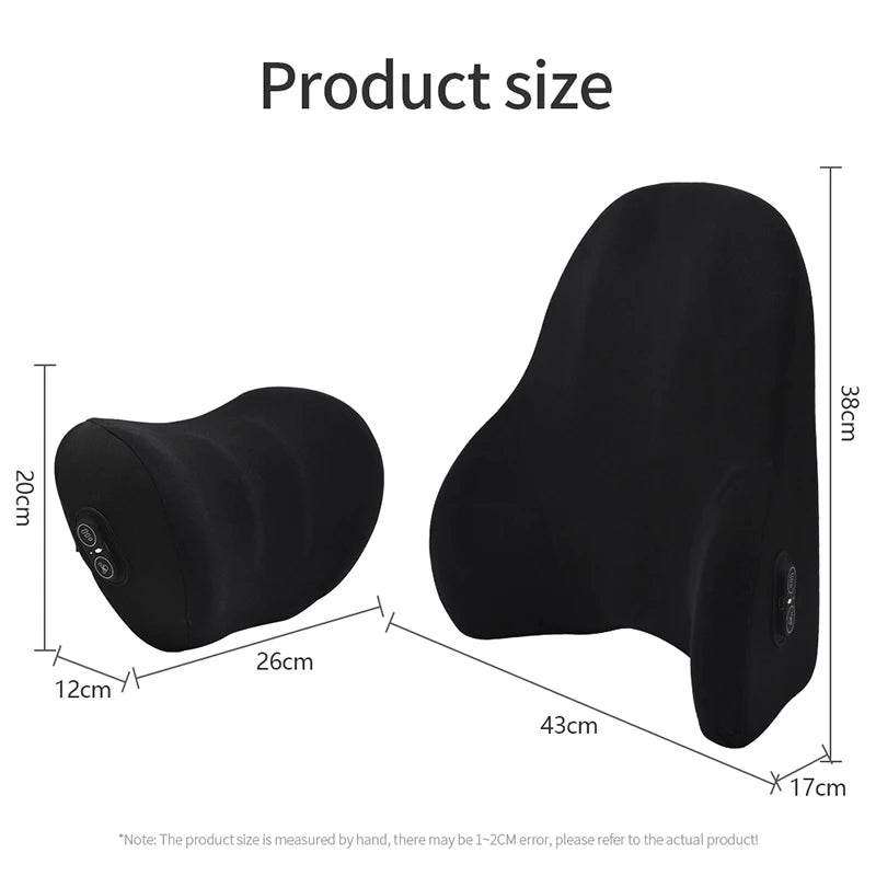 Nackenstützkissen mit Sanfter Vibration für Auto und Büro, Anpassungsfähiges Nackenkissen für Optimalen Komfort 6