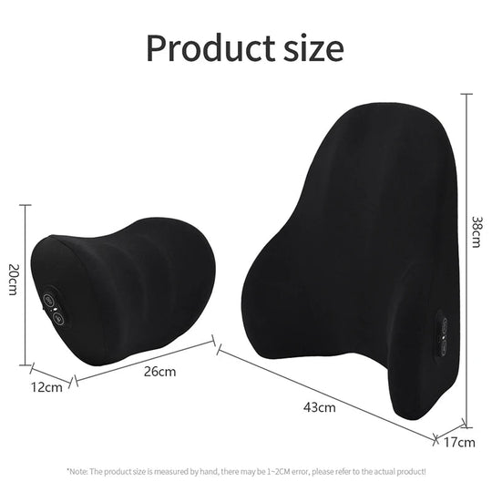 Nackenstützkissen mit Sanfter Vibration für Auto und Büro, Anpassungsfähiges Nackenkissen für Optimalen Komfort 6
