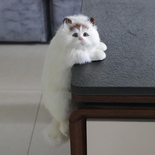 Niedliche Plüschkatze Dekoration für Zuhause und Büro 0