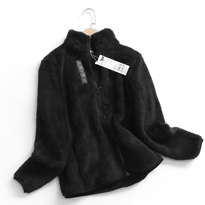 Doppelseitige Fleecejacke für Frauen