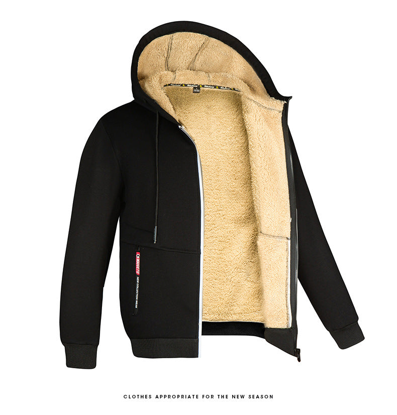 Warme Fleecejacke für Herren