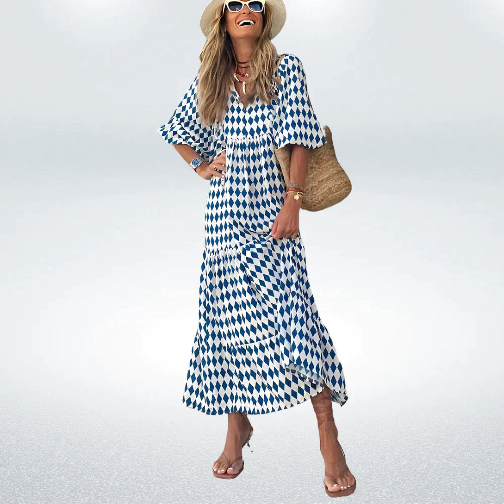 Variant image for Damen Freizeitkleid Modernes Design Baumwollmix Bequem-41