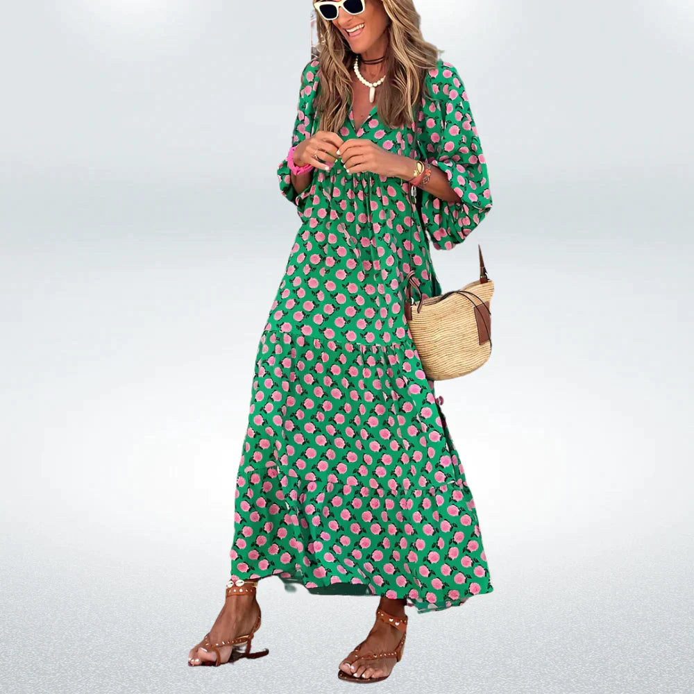 Variant image for Damen Freizeitkleid Modernes Design Baumwollmix Bequem-25