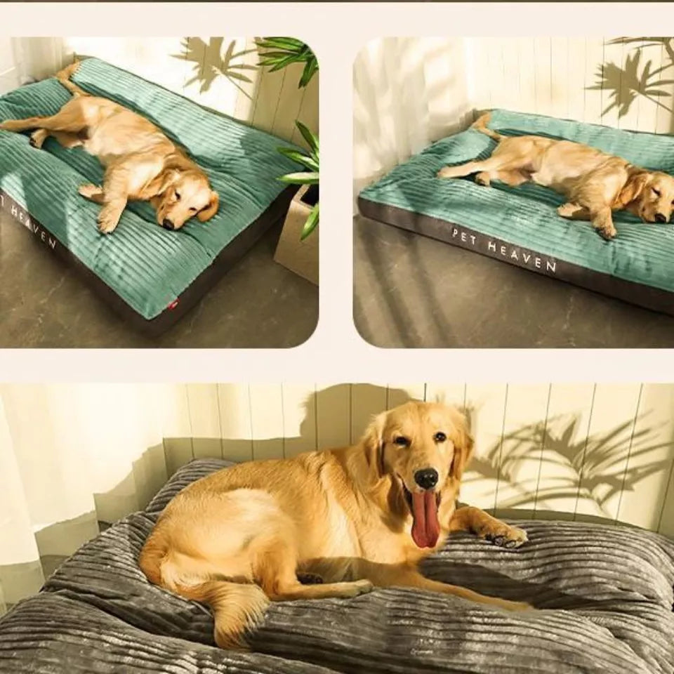 Orthopädisches Hundebett für Winterkomfort mit Gelenkunterstützung und flauschigem Design 2