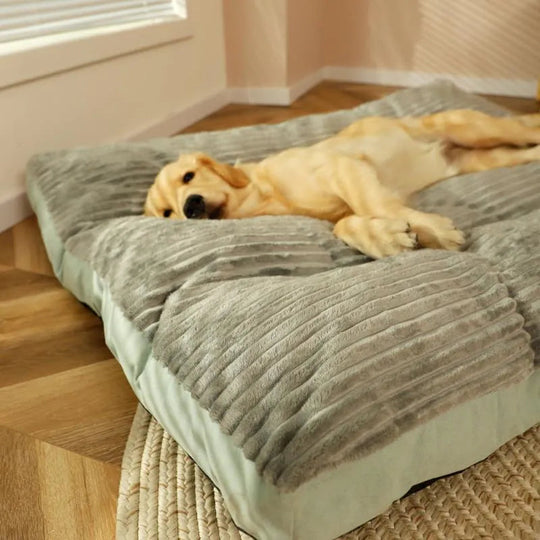 Orthopädisches Hundebett für Winterkomfort mit Gelenkunterstützung und flauschigem Design 4