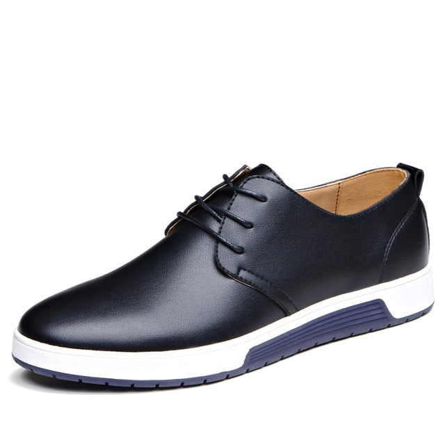 Oxford Leder Freizeitschuhe