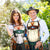 Paare Trachten-Schürzen Set Dirndl und Lederhosen Design Hochwertiger Stoff 1