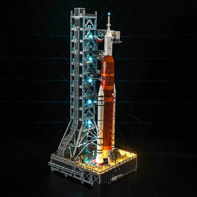 Raketenbausatz für Erwachsene mit Startturm und Orion-Kapsel 1