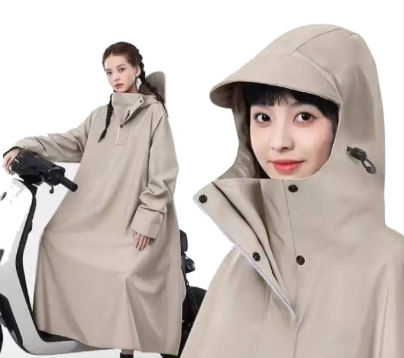 Regenmantel für Erwachsene, Übergröße, wasserdicht, für Motorrad und Elektrofahrzeuge 1