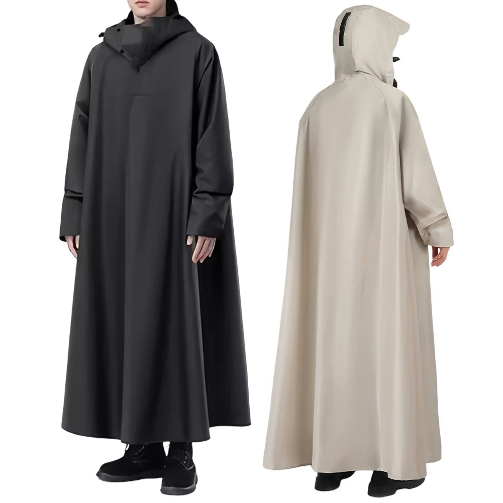 Regenmantel für Erwachsene, Übergröße, wasserdicht, für Motorrad und Elektrofahrzeuge 3