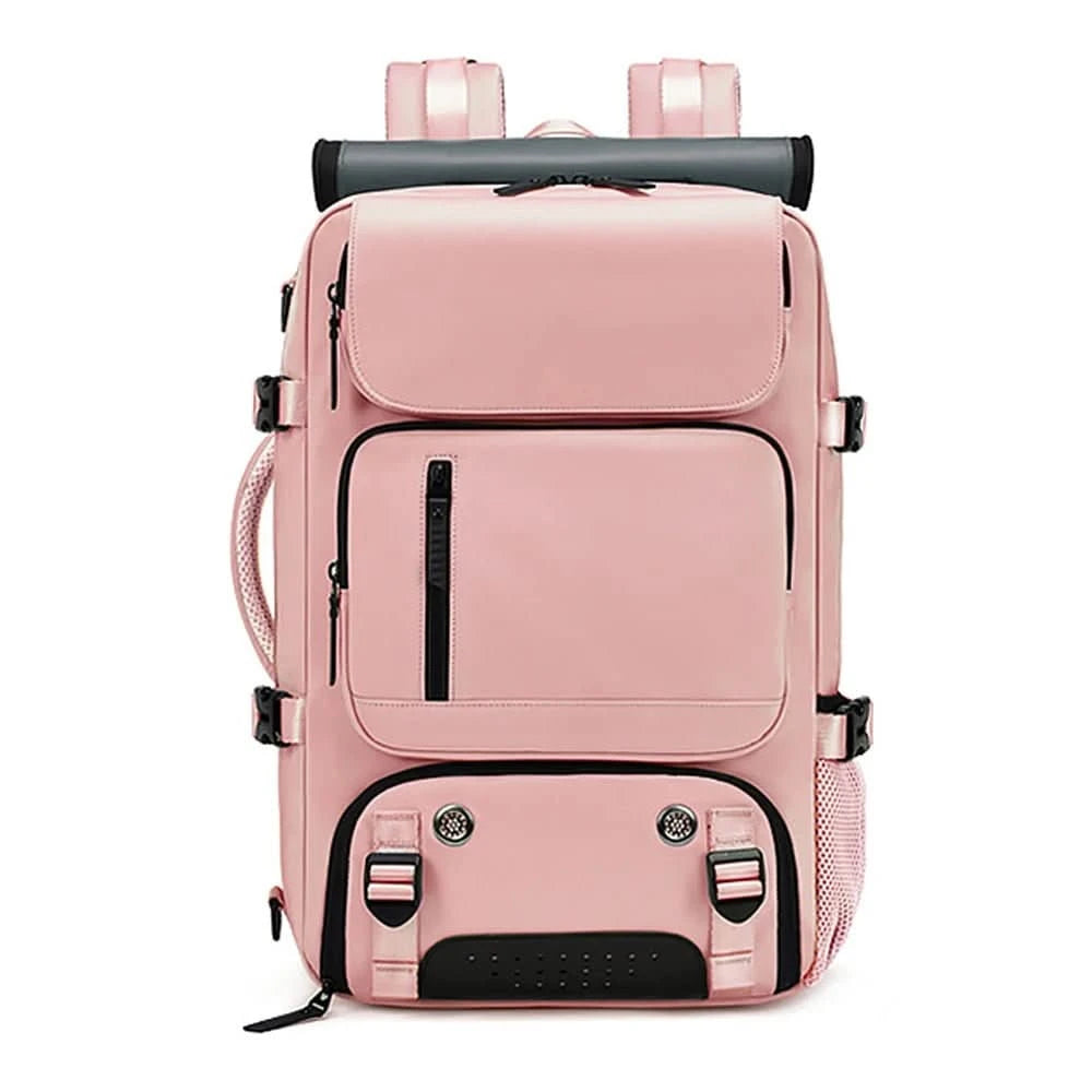 Reiserucksack Herren Damen mit USB-Anschluss und großem Stauraum für Reisen und Schule 11