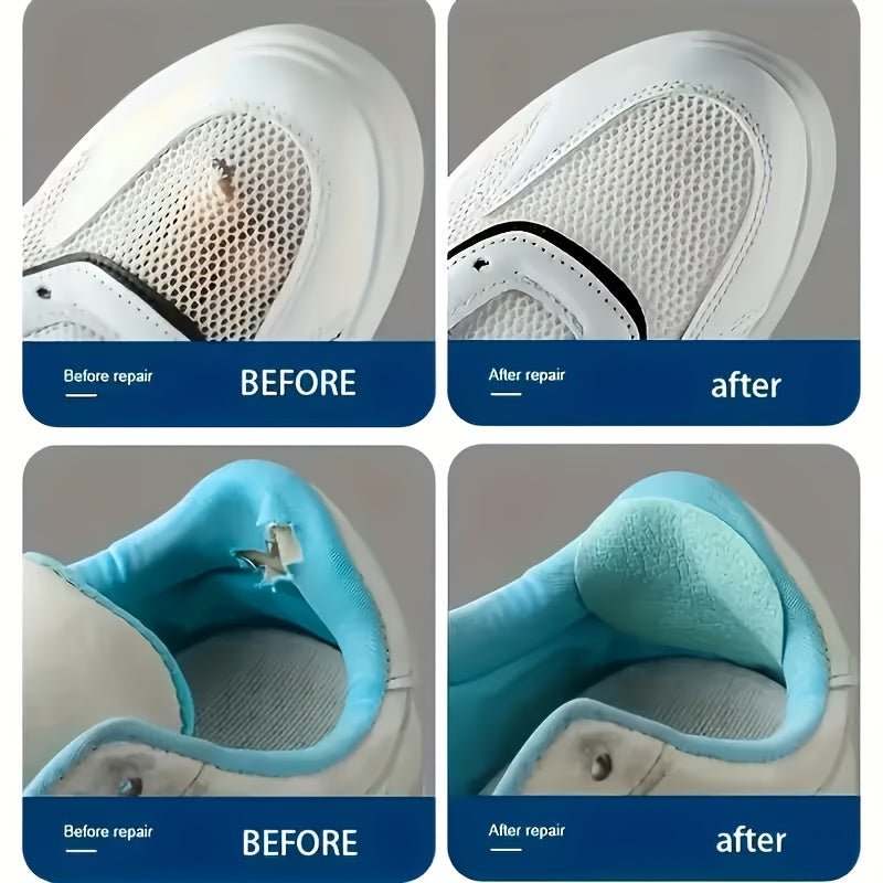 Reparaturflicken für Schuhe und Absätze Selbstklebend Set für Alltagsschuhe und Turnschuhe 6