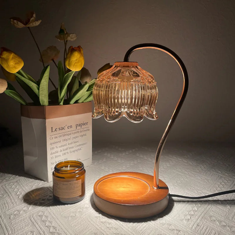 Retro Nachtlampe Vintage Stil für Schlafzimmer und Gemütliche Atmosphäre 1