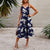 Riemchenkleid Mit Blumendruck