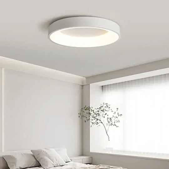 Runde LED Deckenleuchte im Skandinavischen Stil für Wohnzimmer und Schlafzimmer 3
