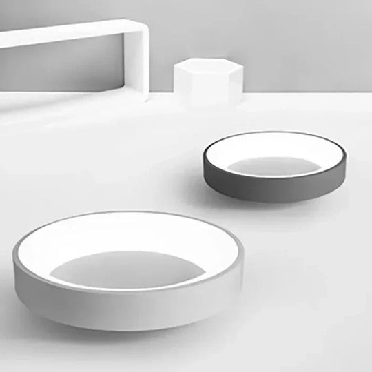 Runde LED Deckenleuchte im Skandinavischen Stil für Wohnzimmer und Schlafzimmer 4