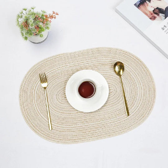 Rustikale Tischsets im Boho-Stil für den Esstisch 6