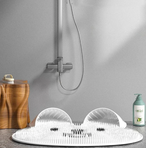 Rutschfeste Duschmatte Antirutschmatte für Dusche und Badewanne mit Massagefunktion 2