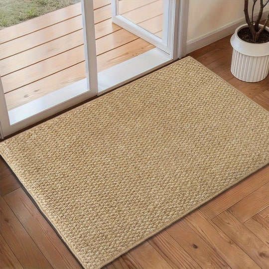 Rutschfeste Fußmatte Innen Außen Schmutzfangmatte Waschbar für Eingänge 50x80 cm 9