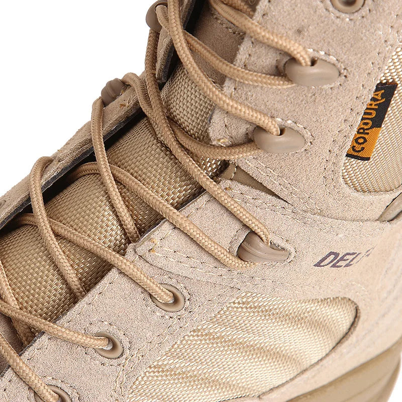 Herren Arbeitsstiefel Outdoor Strapazierfähig Leder Bequeme Passform-5