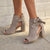 Damen Sandalen mit Hohem Absatz und Orthopädischer Unterstützung aus Synthetik-4
