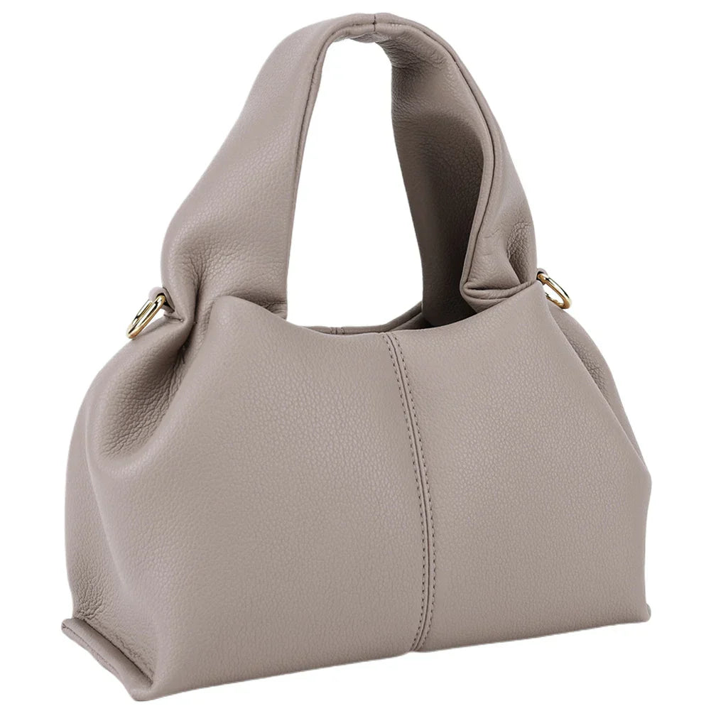 Damen Handtasche Retro Kunstleder Crossbody Tasche 5