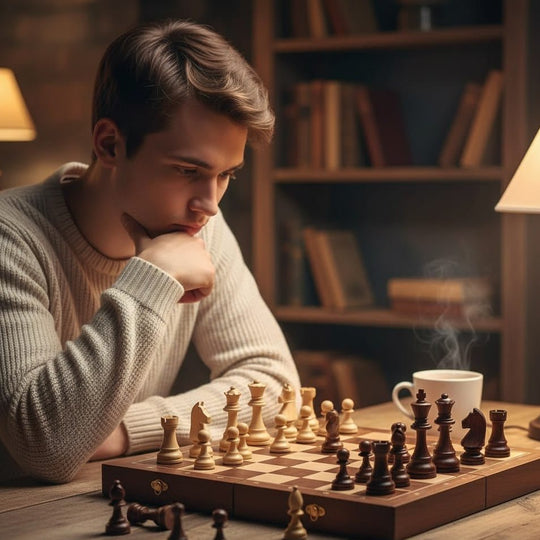 Schachspiel Faltbar für Strategisches Spielen – Elegantes Schachbrett für Turniere und Zuhause 2