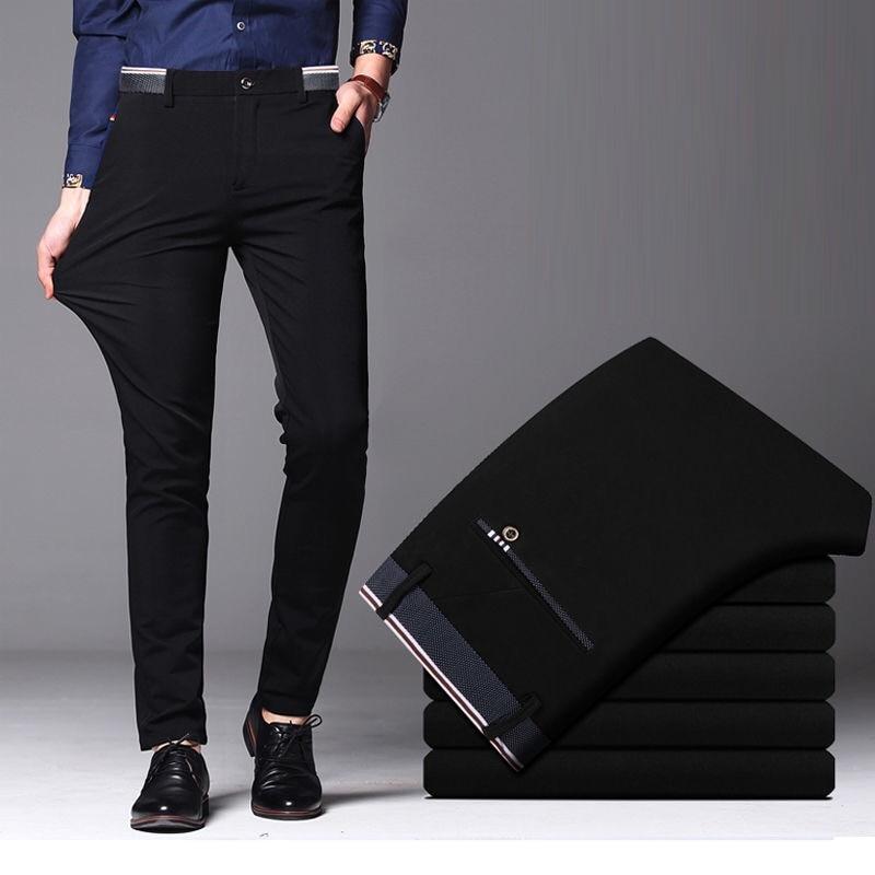 Schmal Geschnittene Dehnbare Formelle Hose