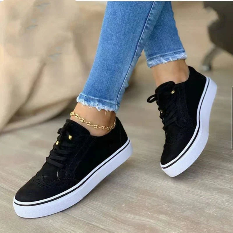 Damen Sneakers Orthopädisch Modern Atmungsaktive Textilien-1