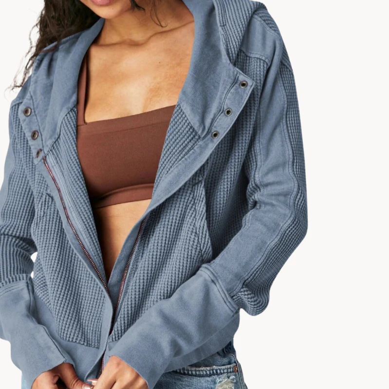 Damenmantel Eleganter Stil Weicher Polyester-Viskosemix für Winter 1