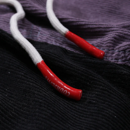 Herren Kordelzughose Lässig Baumwolle mit Farbpatches-4