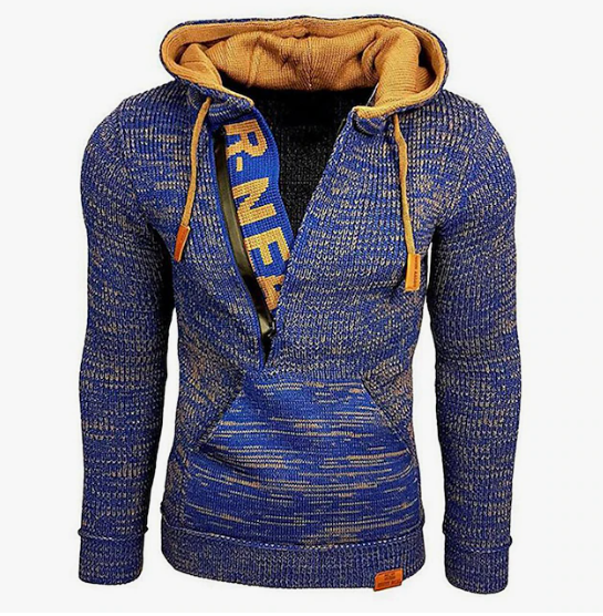 Variant image for Herrenpullover Vintage Warmes Design aus Hochwertiger Baumwolle-57