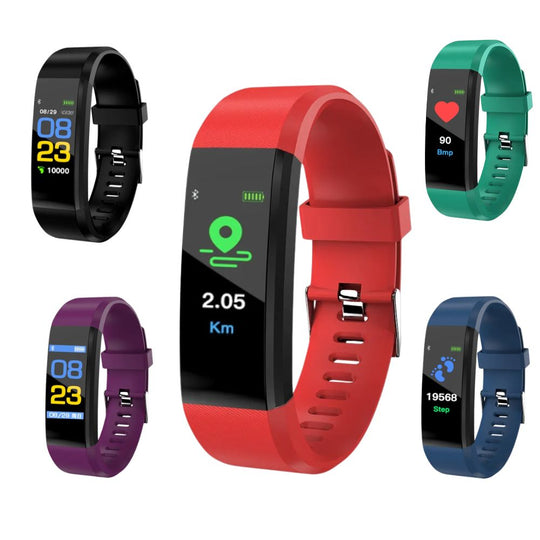 Senioren Smartwatch mit Gesundheitsmonitor und Schrittzähler 10