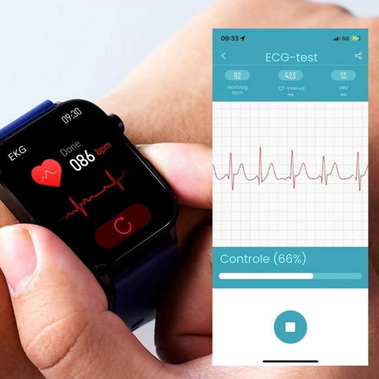 Senioren Smartwatch mit Gesundheitsüberwachung und GPS Tracking, Smart Watch mit Notruf für Senioren 4