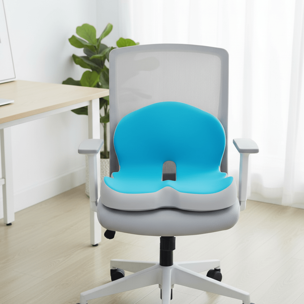 Sitzkissen Stuhl Ergonomisch Für Optimalen Komfort Im Büro Und Auto 0