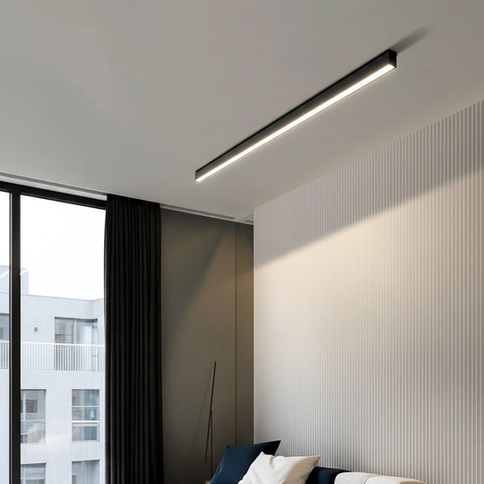 Skandinavische Deckenlampe LED Für Wohnzimmer - Minimalistisches Design, Energieeffizient, Einfache Montage 4